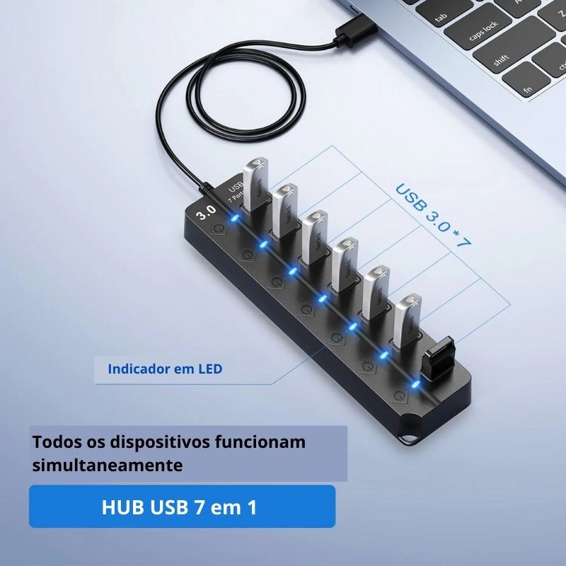 hub usb c, hub usb tipo c, usb hub 3.0, hubusbc, hub 4 portas usb, hub usb